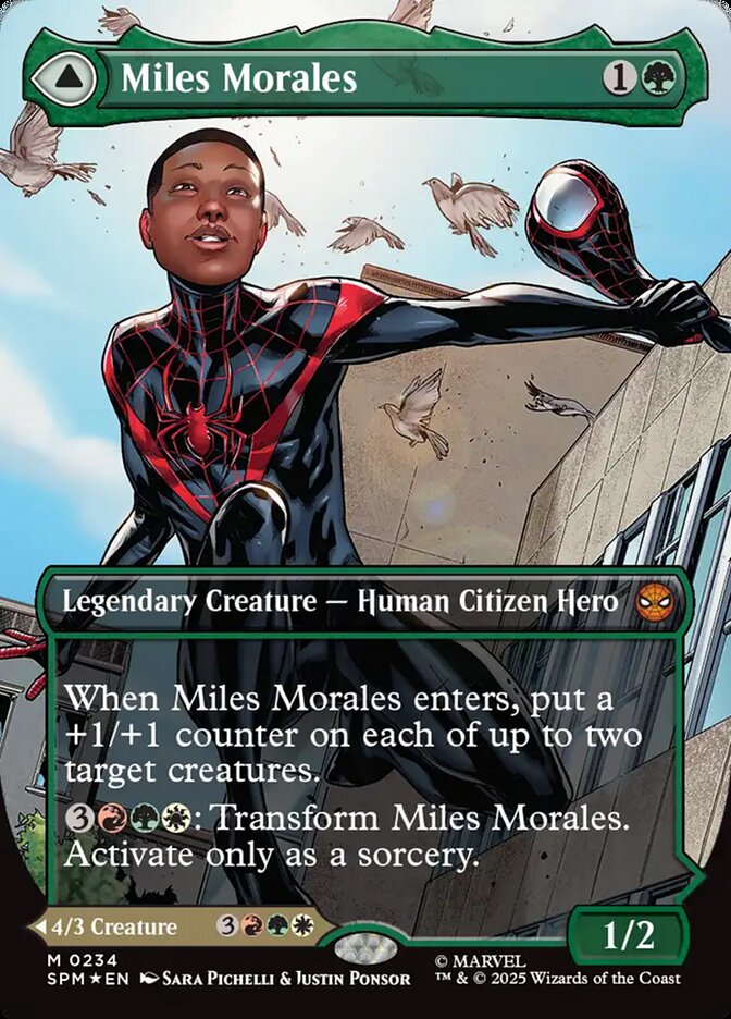 Miles Morales // Ultimate Spider-Man front