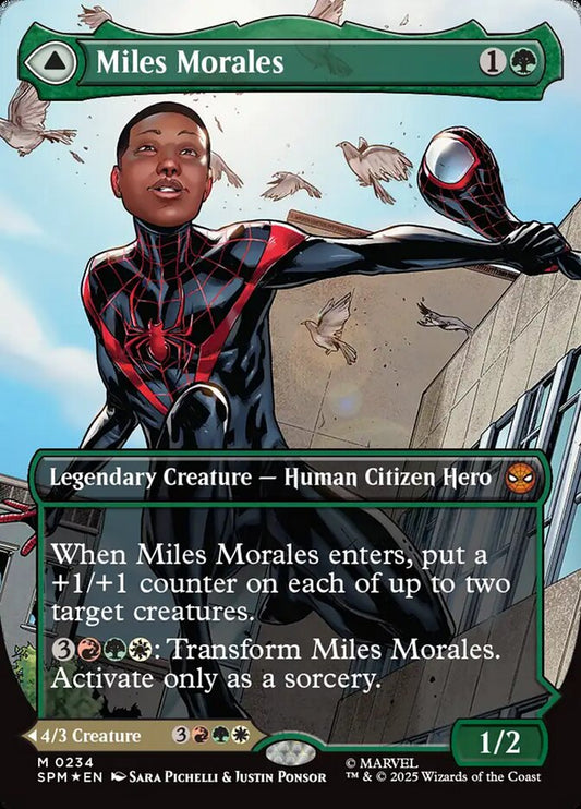 Miles Morales // Ultimate Spider-Man front