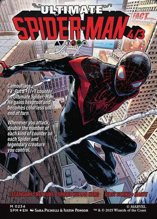 Miles Morales // Ultimate Spider-Man back