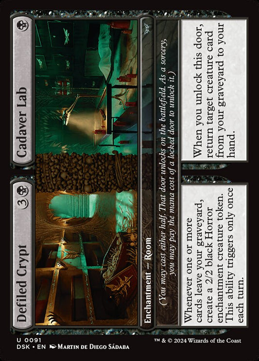 Defiled Crypt // Cadaver Lab front