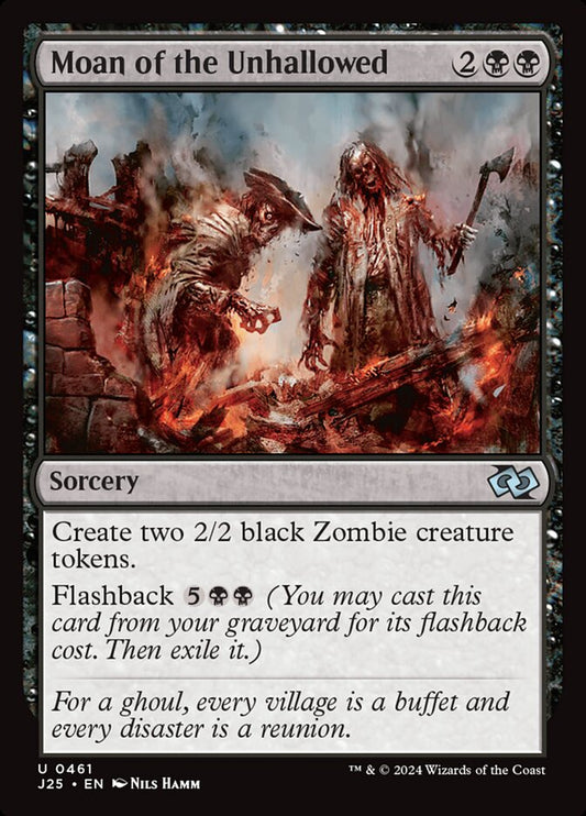 Moan of the Unhallowed front