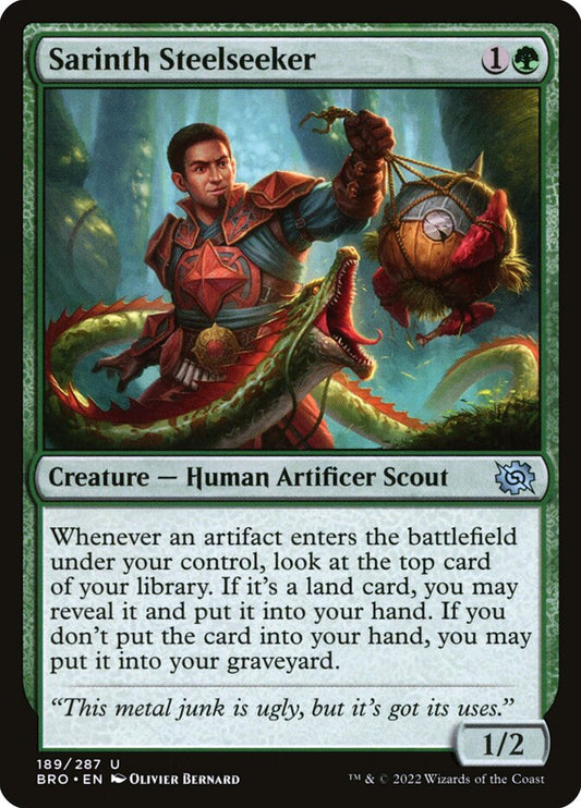 Sarinth Steelseeker front