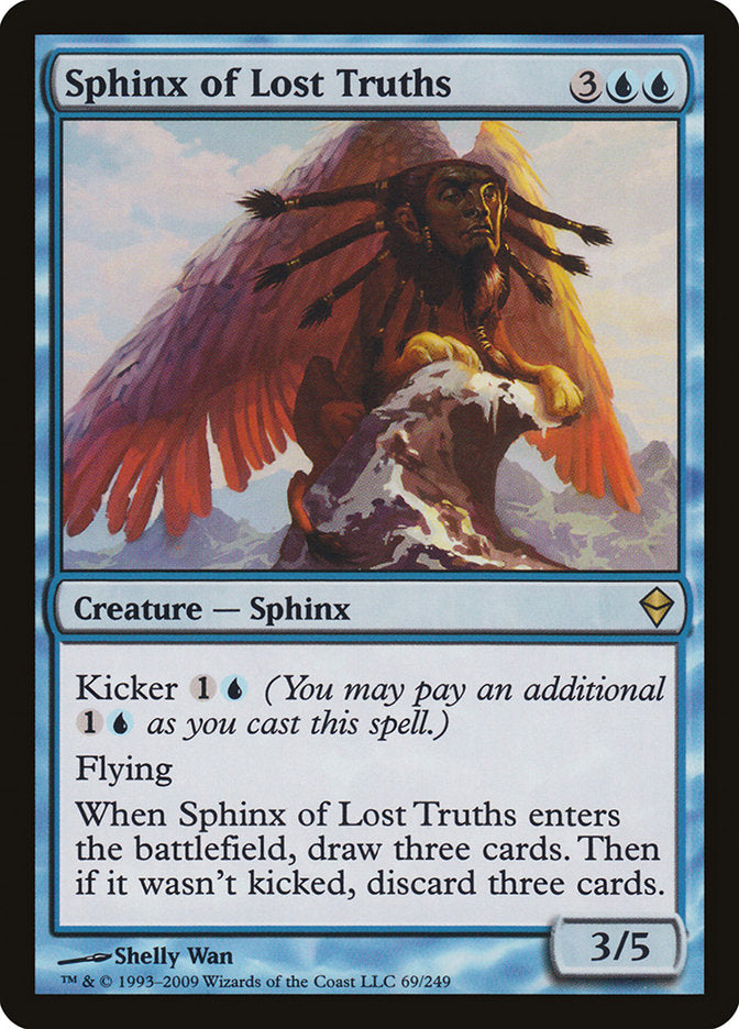Sphinx of Lost Truths front