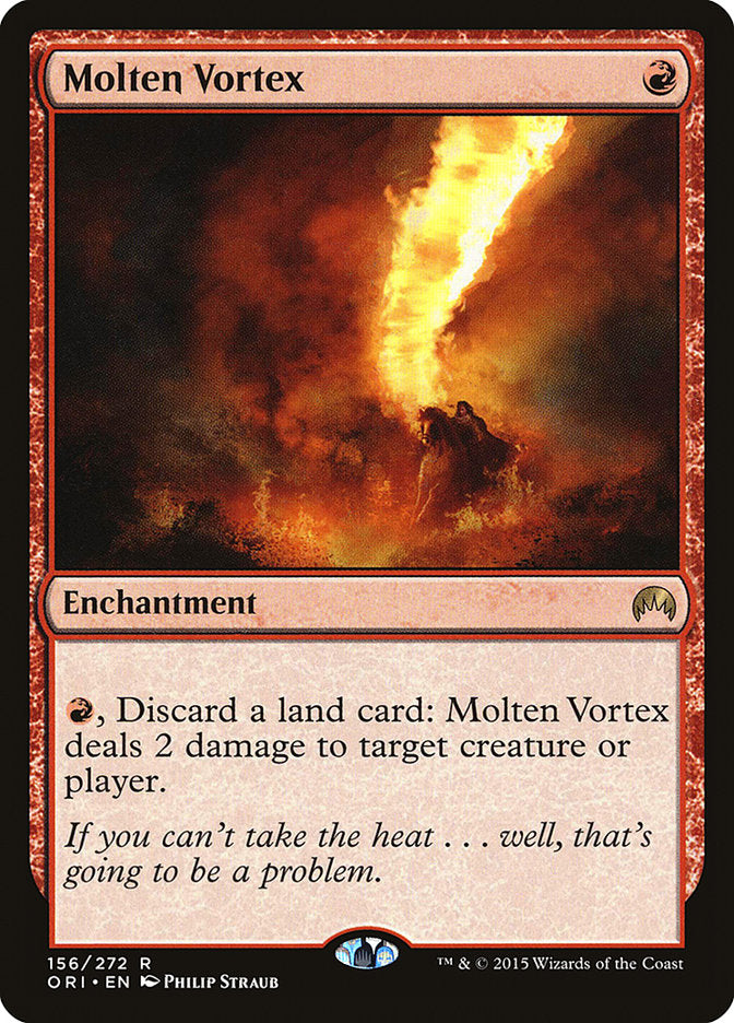 Molten Vortex front