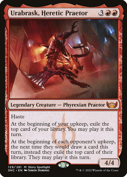 Urabrask, Heretic Praetor front
