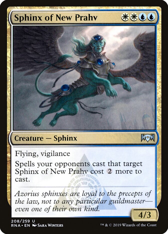Sphinx of New Prahv front
