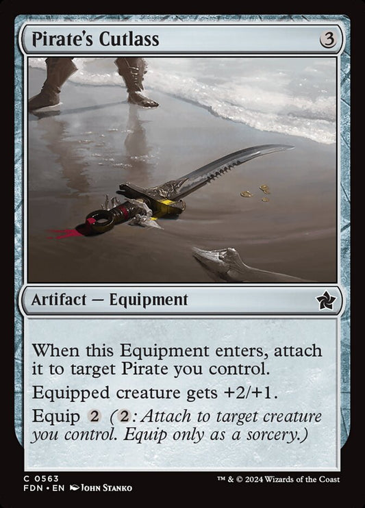 Pirate's Cutlass front