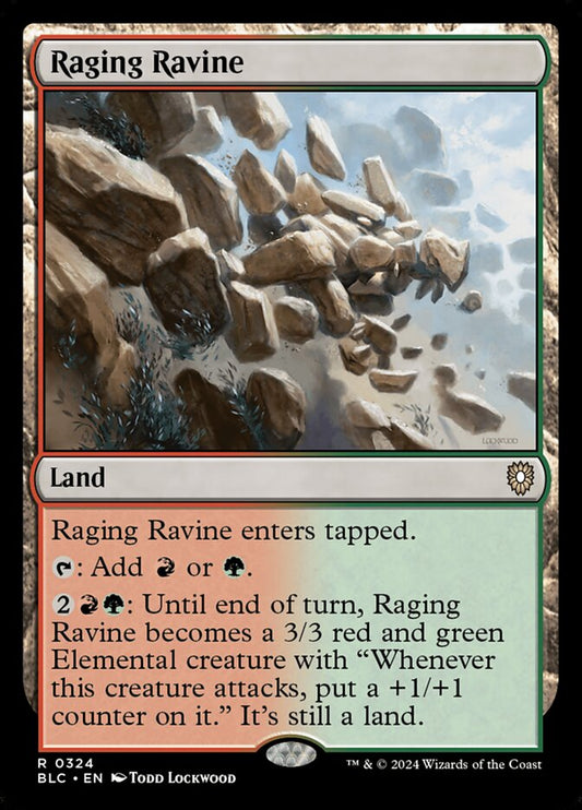 Raging Ravine front