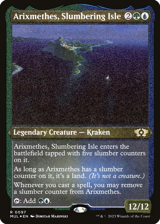 Arixmethes, Slumbering Isle front