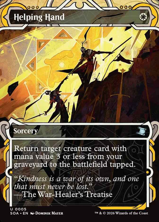 Helping Hand (Borderless)