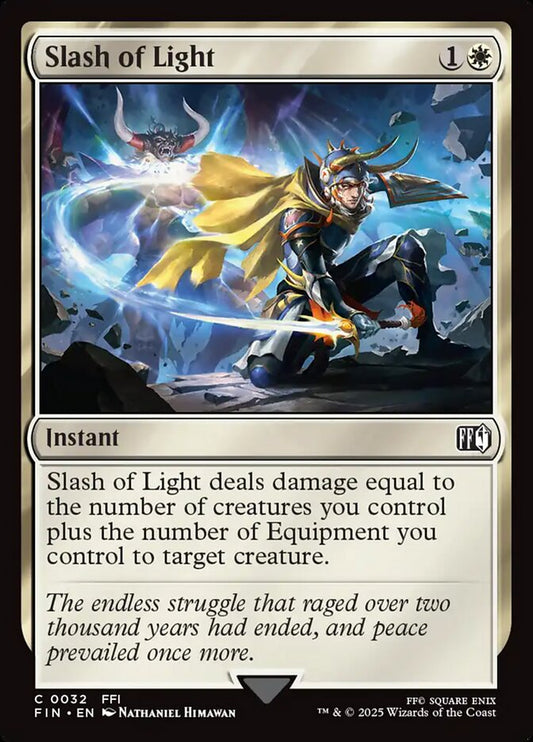 Slash of Light front