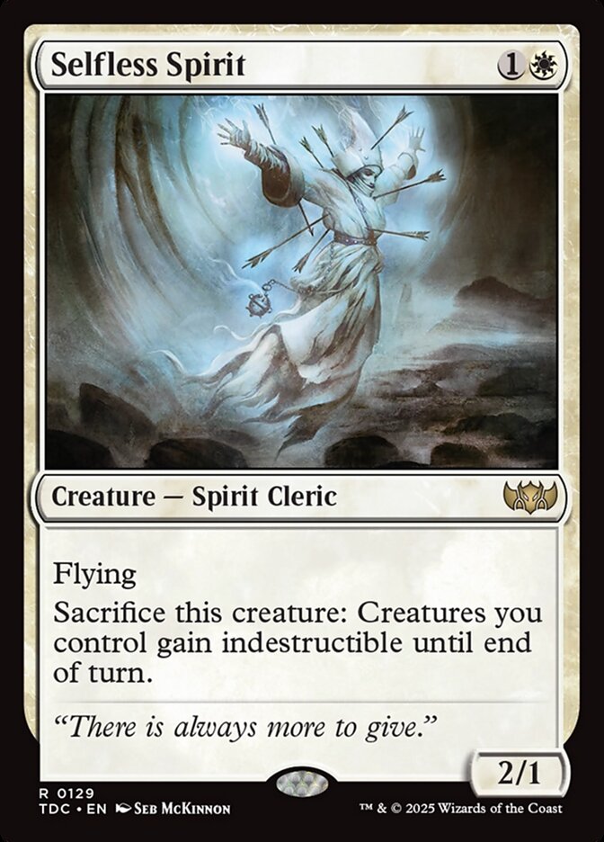 Selfless Spirit front