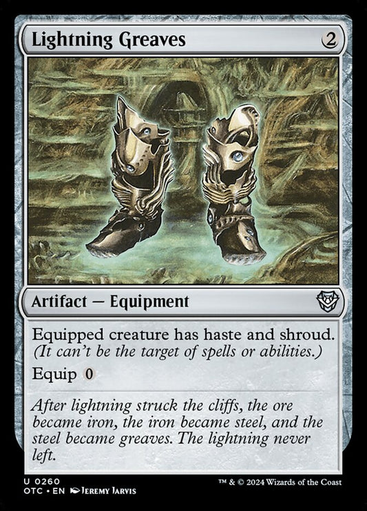 Lightning Greaves front