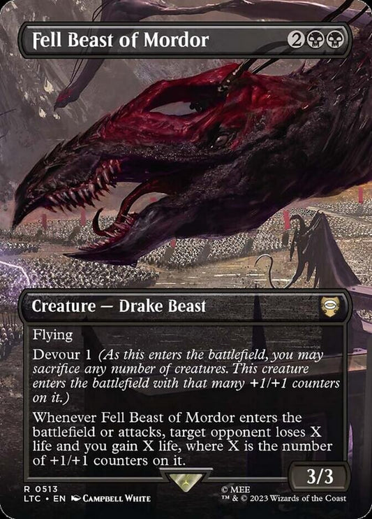 Fell Beast of Mordor front