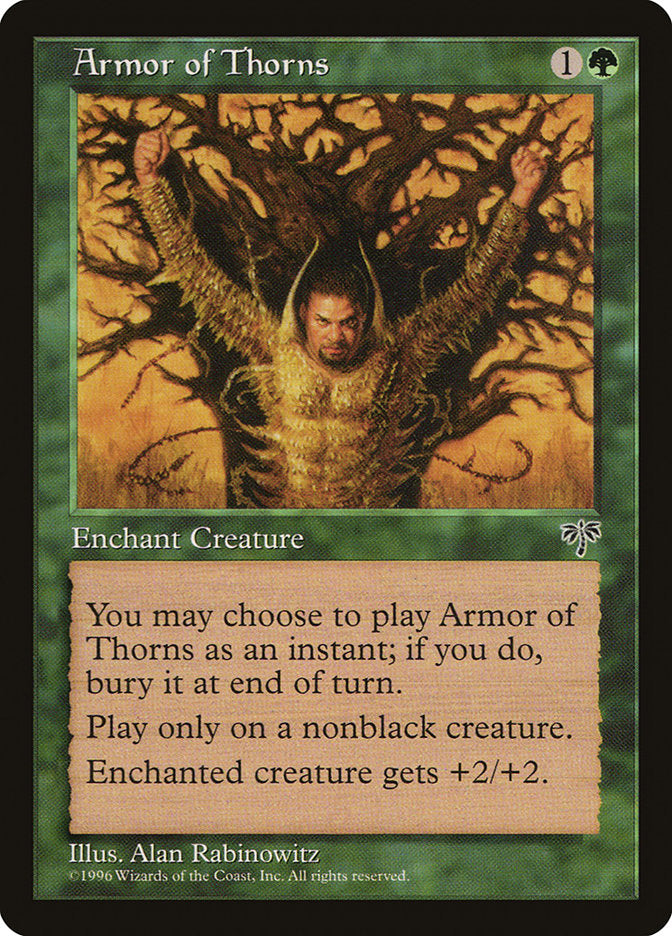 Armor of Thorns front