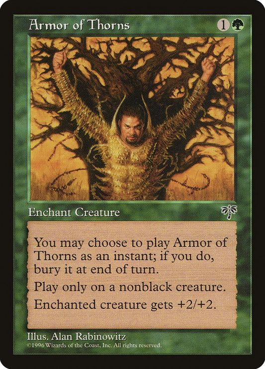 Armor of Thorns front