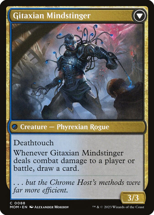 Aetherblade Agent // Gitaxian Mindstinger back