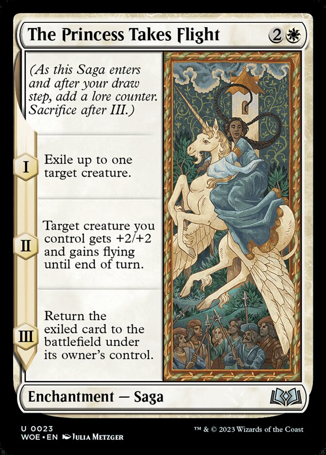 The Princess Takes Flight front