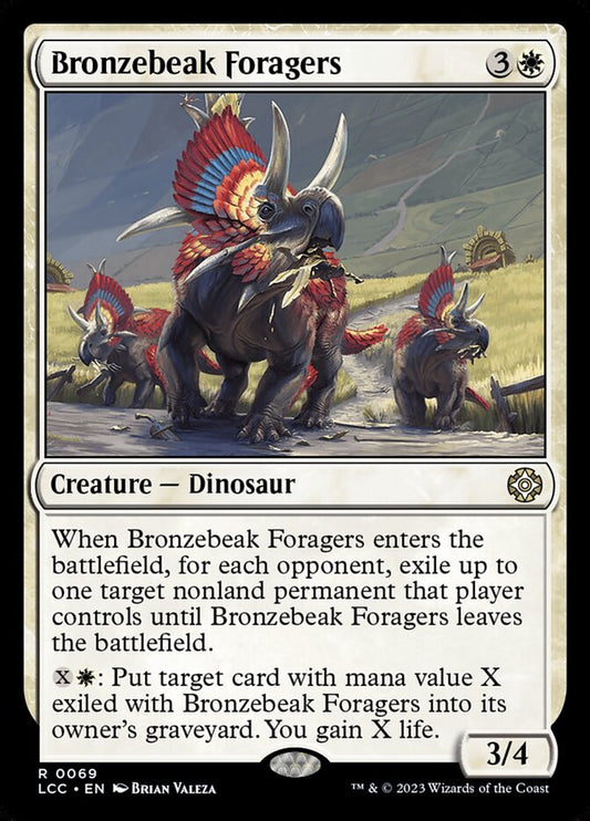 Bronzebeak Foragers front