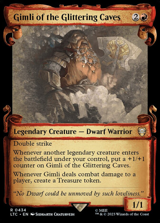 Gimli of the Glittering Caves front