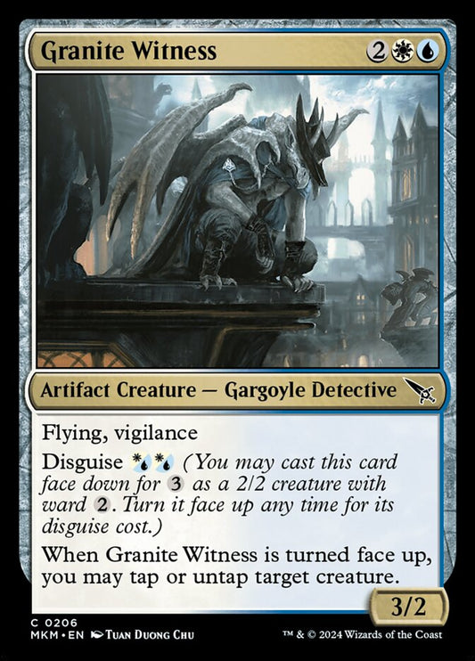 Granite Witness front