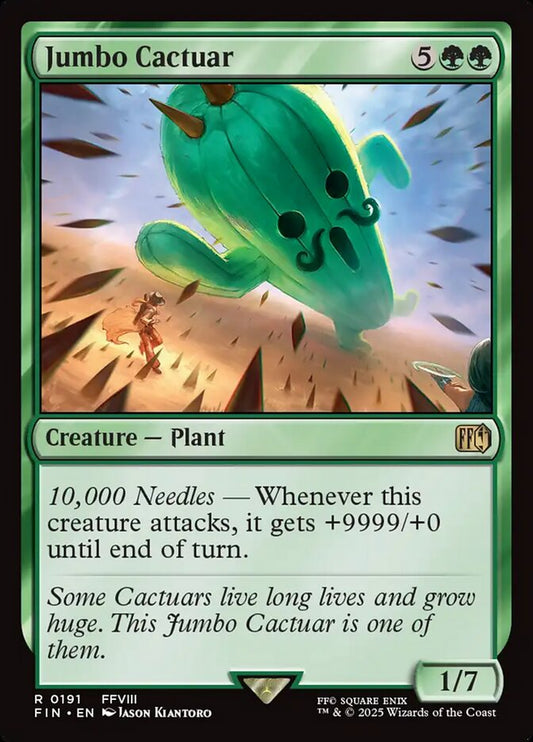 Jumbo Cactuar front