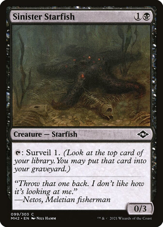 Sinister Starfish front