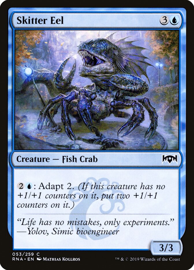 Skitter Eel front