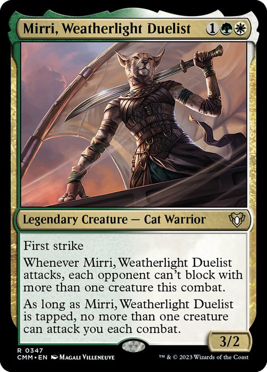 Mirri, Weatherlight Duelist front