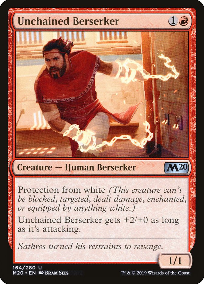 Unchained Berserker front