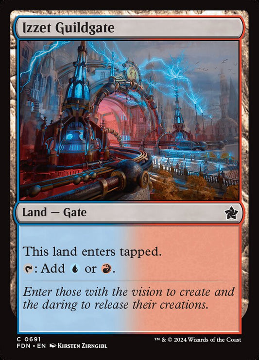 Izzet Guildgate front