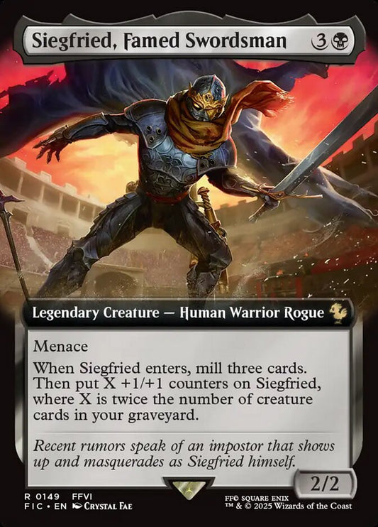 Siegfried, Famed Swordsman front
