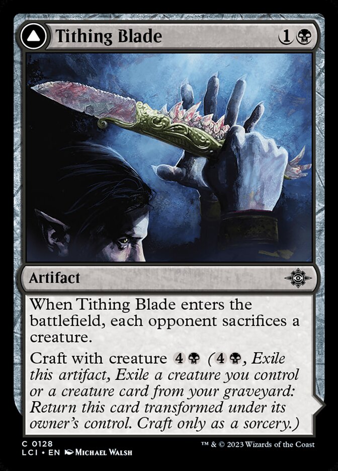 Tithing Blade // Consuming Sepulcher front