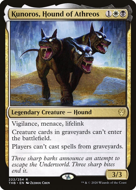 Kunoros, Hound of Athreos front