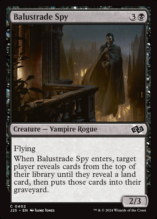 Balustrade Spy front