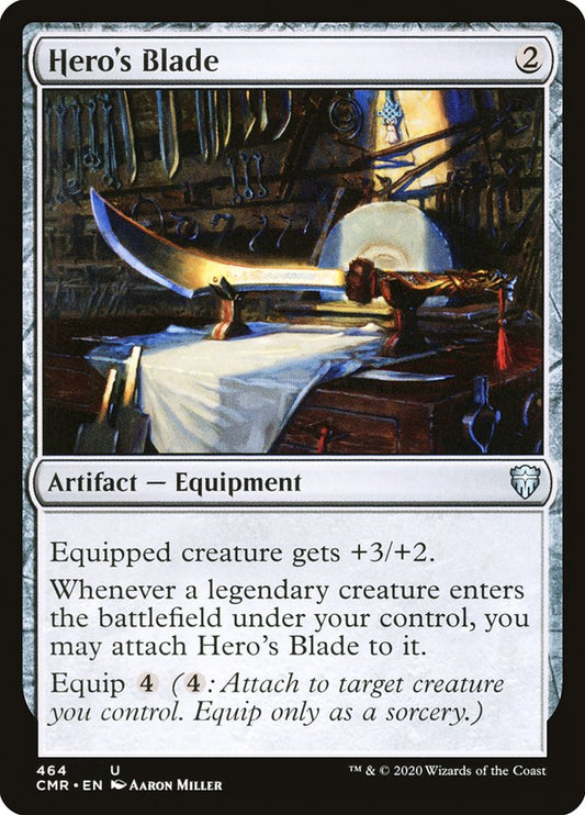 Hero's Blade front