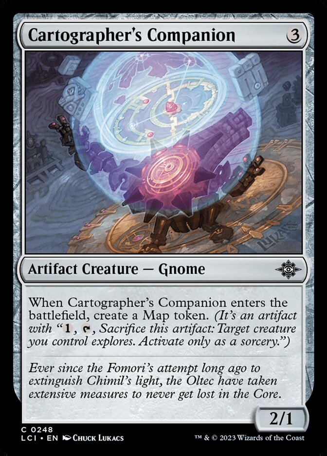 Cartographer's Companion front