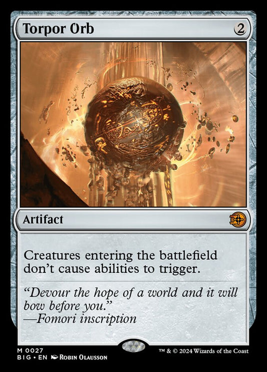 Torpor Orb front