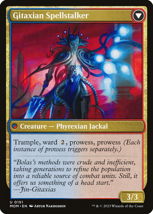 Khenra Spellspear // Gitaxian Spellstalker back