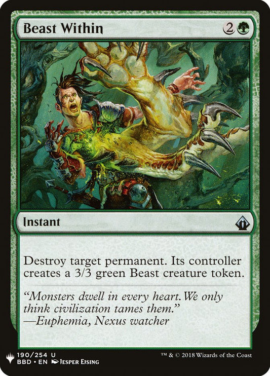 Beast Within front