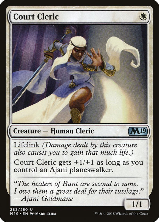 Court Cleric front