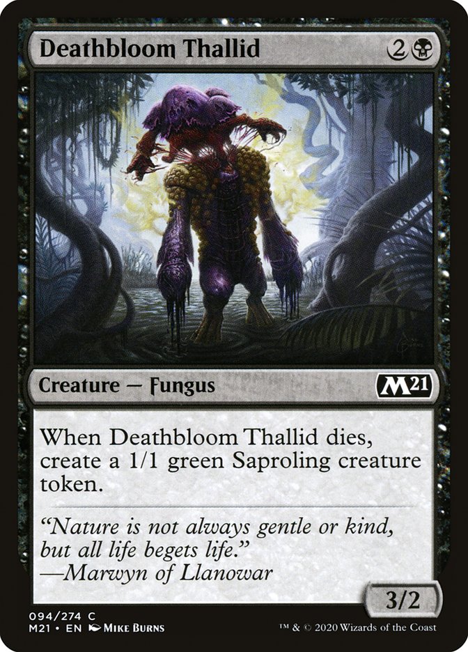 Deathbloom Thallid front