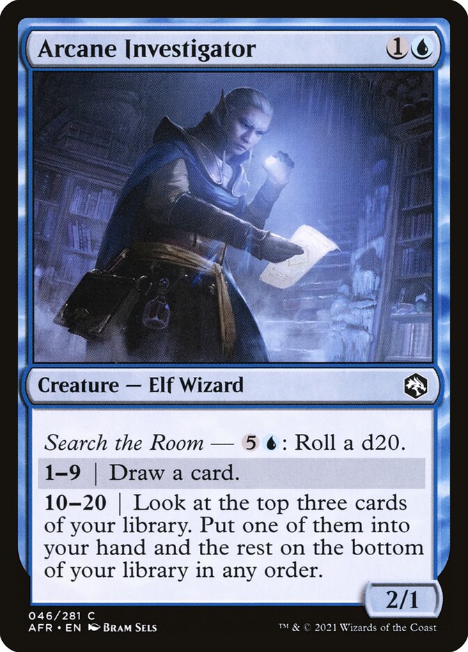 Arcane Investigator front