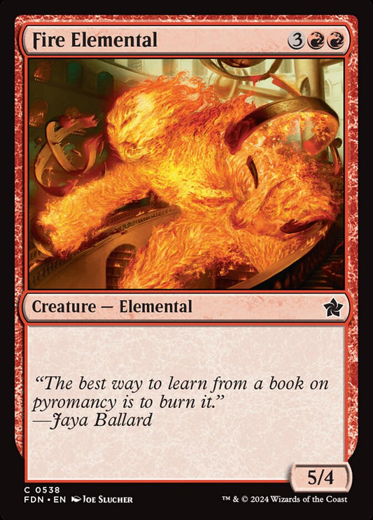 Fire Elemental front