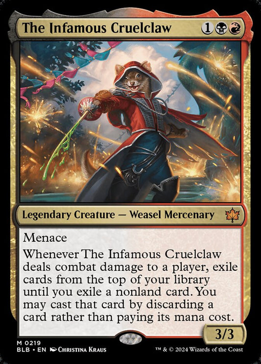 The Infamous Cruelclaw front