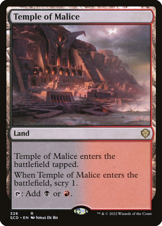 Temple of Malice front