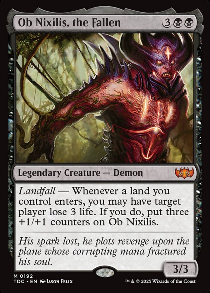 Ob Nixilis, the Fallen front