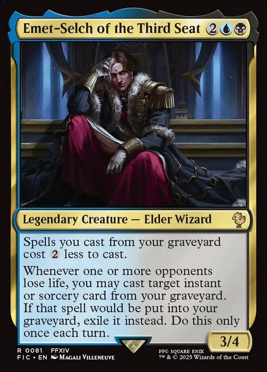 Emet-Selch of the Third Seat front