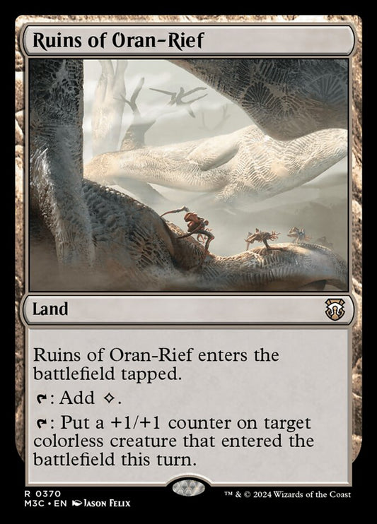 Ruins of Oran-Rief front