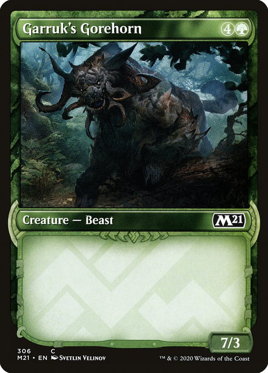 Garruk's Gorehorn front